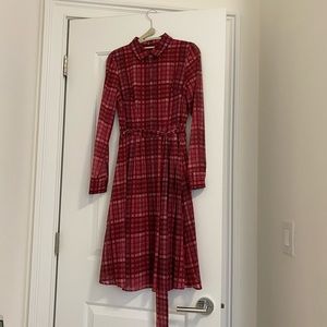 Gal Meets Glam Jessie Dress in Red Sz 00